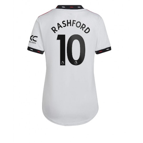 Manchester United Marcus Rashford #10 Bortedrakt Kvinner 2022-23 Kortermet Manchester United Marcus Rashford #10 Bortedrakt Kvinner 2022-23 Kortermet